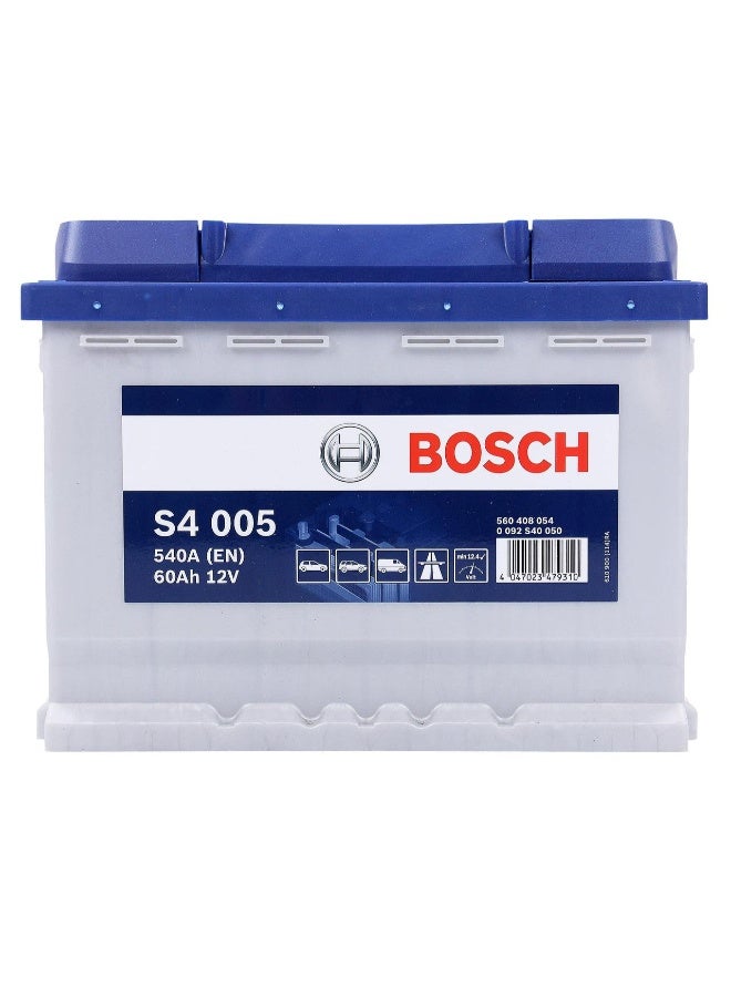Bosch Car Battery 60Ah 12V – Made in Spain - Image 1